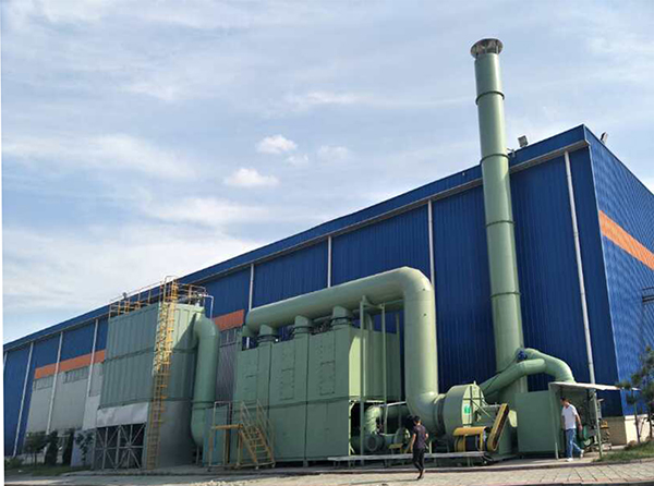 有機廢氣主流凈化工藝活性炭吸附濃縮+熱氧化