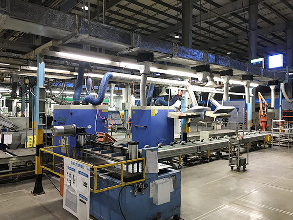 暖通設(shè)備焊接線(xiàn)焊接煙塵凈化系統(tǒng)竣工