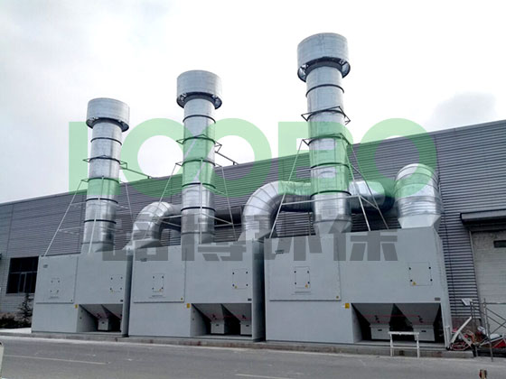 青島羅美威奧新材料制造有限公司切割車(chē)間除塵項(xiàng)目竣工