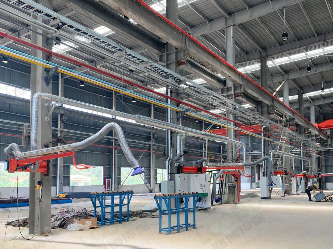 中央煙塵凈化系統(tǒng)在機械行業(yè)的應用