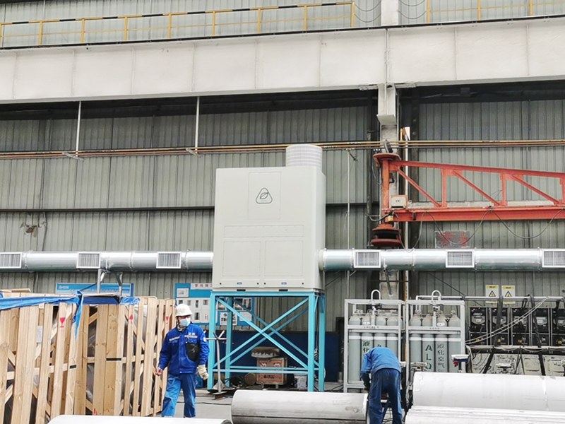 路博環(huán)保又一通風(fēng)除塵系統(tǒng)進(jìn)入驗(yàn)收階段