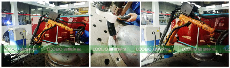 機器人焊接煙塵治理有妙招，看看高負壓焊接煙塵凈化器效果有多絕