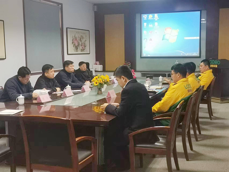 路博環(huán)保|輝南縣政府領(lǐng)導蒞臨我司考察交流